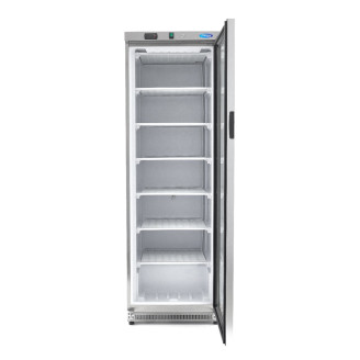 Maxima Vrieskast - 400 L - Rvs - met Glazen Deur