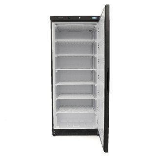 Maxima Vrieskast - 600 L - 6 Vaste Roosters - Zwart