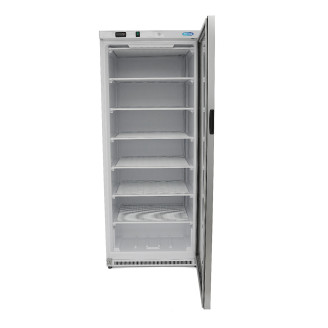 Maxima Vrieskast - 600 L - Wit - met Glazen Deur