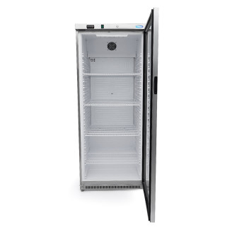 Maxima Koelkast - 600 L - Rvs - met Glazen Deur