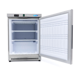 Maxima Vrieskast - 200 L - 2 Vaste Roosters - Rvs