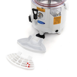 Maxima Warme Chocolademelk Dispenser &ndash; 10 L &ndash; Wit