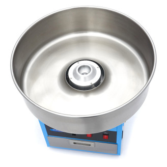 Maxima Suikerspinmachine &ndash; &Oslash; 52 cm &ndash; Blauw