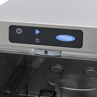 Maxima Glazenspoelmachine - 35x35 cm - met Afvoer & Glansspoel - 230V