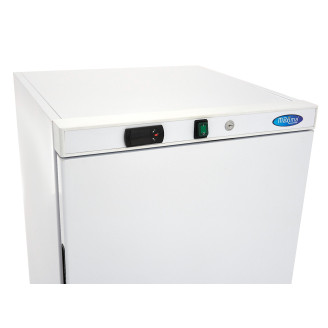 Maxima Vrieskast - 200 L - 2 Vaste Roosters - Wit