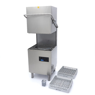 Maxima Doorschuifvaatwasser - 50 x 50 cm - met Afvoer-, Glansspoel- en Zeeppomp &ndash; 400V