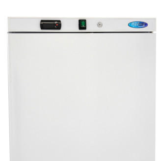 Maxima Vrieskast - 400 L - 6 Vaste Roosters - Wit
