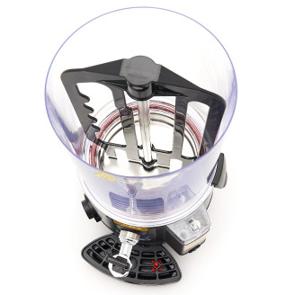 Maxima Warme Chocolademelk Dispenser &ndash; 10 L &ndash; Zwart