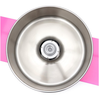 Maxima Suikerspinmachine &ndash; &Oslash; 52 cm &ndash; Roze &ndash; met Onderstel