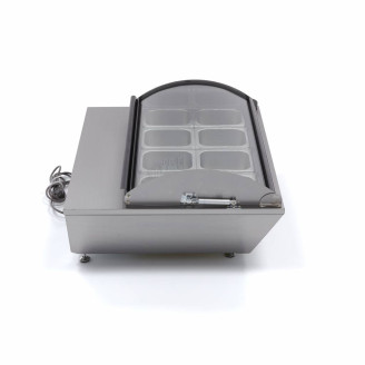 Maxima Saladette - 67 L - Tafelmodel - 8 x 1/6 GN