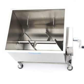 Maxima Vleesmenger 40 L - 35 Kg Vlees - Kantelbare Kom - Handmatig