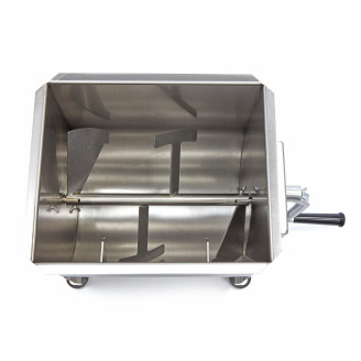 Maxima Vleesmenger - 20 L - 16 Kg Vlees - Enkele As - Handmatig