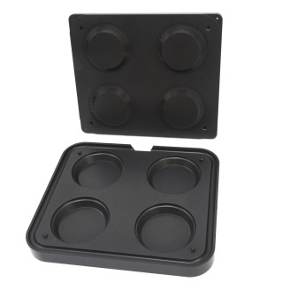 Maxima Tartelette Vorm - Rond - 124/ 100 mm - 4 stuks