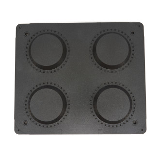 Maxima Tartelette Vorm - Rond - 124/ 100 mm - 4 stuks