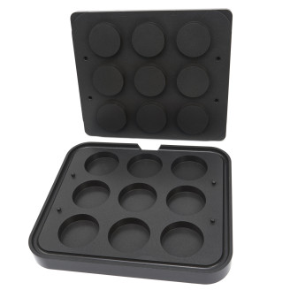 Maxima Tartelette Vorm - Cilinder - 80 mm - 9 stuks