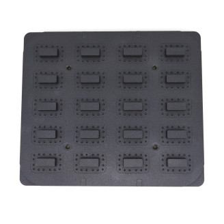 Maxima Tartelette Vorm - Rechthoek - 64x41/45x22 mm - 20 stuks