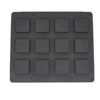 Maxima Tartelette Vorm - Vierkant - 72/62 mm - 12 stuks