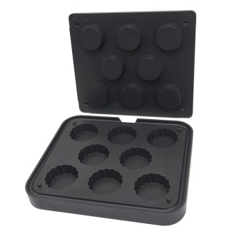 Maxima Tartelette Vorm - Gegolfd - 84/71 mm - 8 stuks