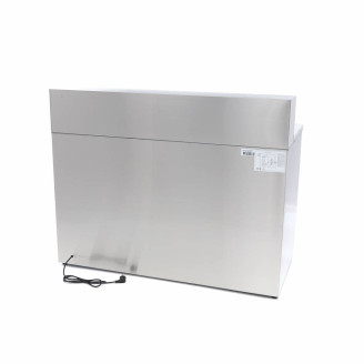 Maxima Pizzawerkbank - 137 cm - 3 Deuren - 8 x 1/6 GN - incl. RVS Afdekking