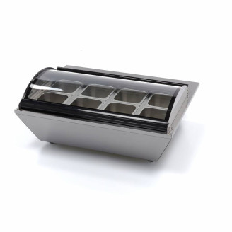 Maxima Saladette - 67 L - Tafelmodel - 8 x 1/6 GN