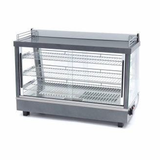 Maxima Warmhoudvitrine - 136 L - 91,5 cm - 3 Niveaus