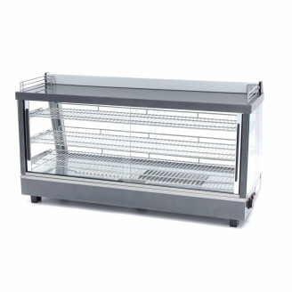 Maxima Warmhoudvitrine - 186 L - 121,5 cm - 3 Niveaus