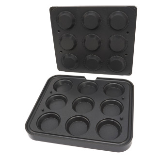 Maxima Tartelette Vorm - Rond - 89/65 mm - 9 stuks