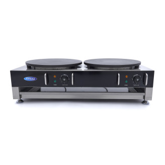 Maxima Crepebakplaat - Dubbele Crepes - 2 x 40 - incl. Beslagverdeler