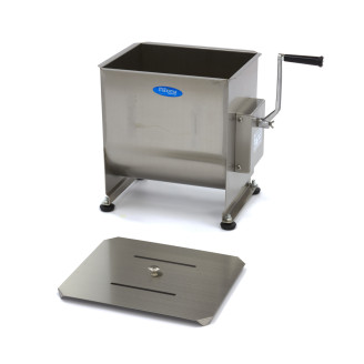 Maxima Vleesmenger - 30 L - 25 Kg Vlees - Enkele As - Handmatig