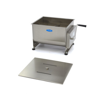 Maxima Vleesmenger - 40 L - 35 Kg Vlees - Dubbele As - Handmatig