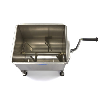Maxima Vleesmenger - 30 L - 25 Kg Vlees - Enkele As - Handmatig