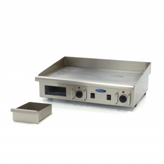 Maxima Grillplaat - Glad - 73 cm - incl. Opvangbak - 400V