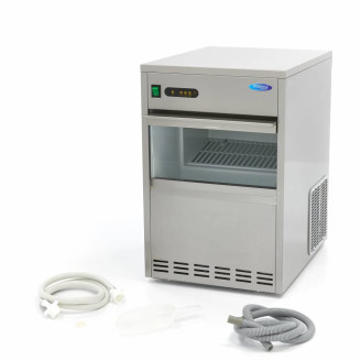 Maxima Ijsblokjesmachine - 45 Kg/Dag - Holle Ijsblokjes - Luchtgekoeld