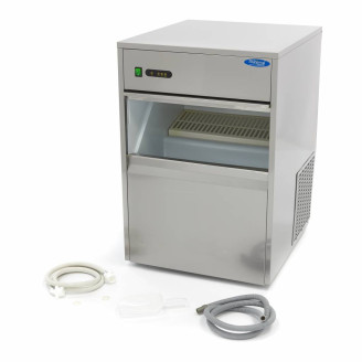Maxima Ijsblokjesmachine - 28 Kg/Dag - Holle Ijsblokjes - Luchtgekoeld