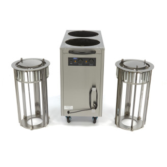 Maxima Bordenwarmer - 80 Borden - tot &Oslash; 30 cm - op Wielen
