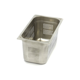 Maxima Gastronorm Bak - 1/3 GN - 15 cm Diep - RVS - Geperforeerd