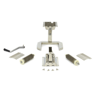Maxima Vleesvermalser - 2 Rollers - 27 Messen - Doorvoer 12,5 x 2,5 cm