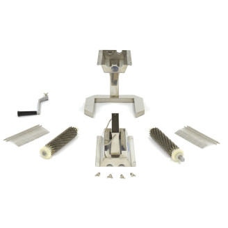 Maxima Vleesvermalser - 2 Rollers - 37 Messen - Doorvoer 17,5 x 2,5 cm