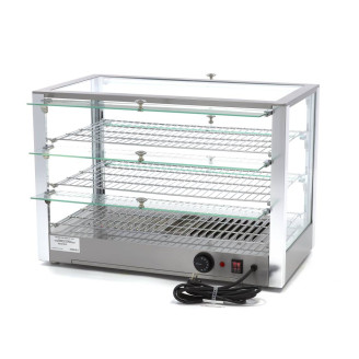 Maxima Warmhoudvitrine - 115 L - 70 cm - 3 Niveaus