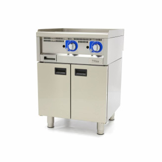 Maxima Horeca Grillplaat - Glad - Dubbel - 60 cm Diep - Gas