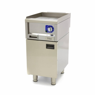 Maxima Grillplaat - Gegroefd - Enkel - 60 cm - 230V