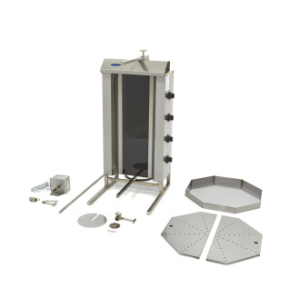 Maxima Shoarma Grill - 4 Branders - 50 Kg Vlees - Elektrisch