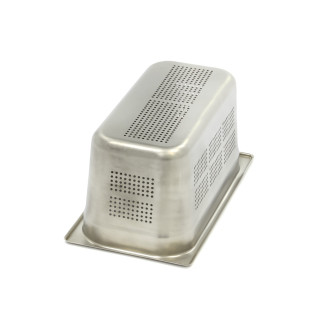 Maxima Gastronorm Bak - 1/3 GN - 15 cm Diep - RVS - Geperforeerd