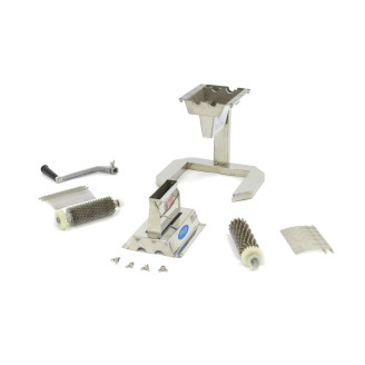 Maxima Vleesvermalser - 2 Rollers - 27 Messen - Doorvoer 12,5 x 2,5 cm