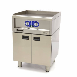 Maxima Horeca Grillplaat - Glad - Dubbel - 60 cm Diep - 400V