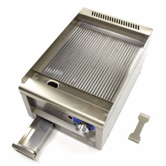 Maxima Grillplaat - Gegroefd - Enkel - 60 cm - Gas