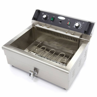 Maxima Frituurpan - 20 L - 1 Mand - met Tapkraan