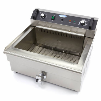 Maxima Frituurpan - 30 L - 1 Mand - met Tapkraan