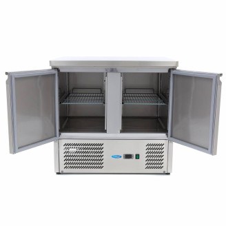 Maxima Koelwerkbank - 90 cm - 2 Deuren