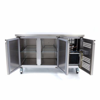 Maxima Koelwerkbank - 136 cm - 2 Deuren